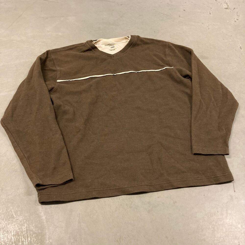 Y2K striped faded glory shirt